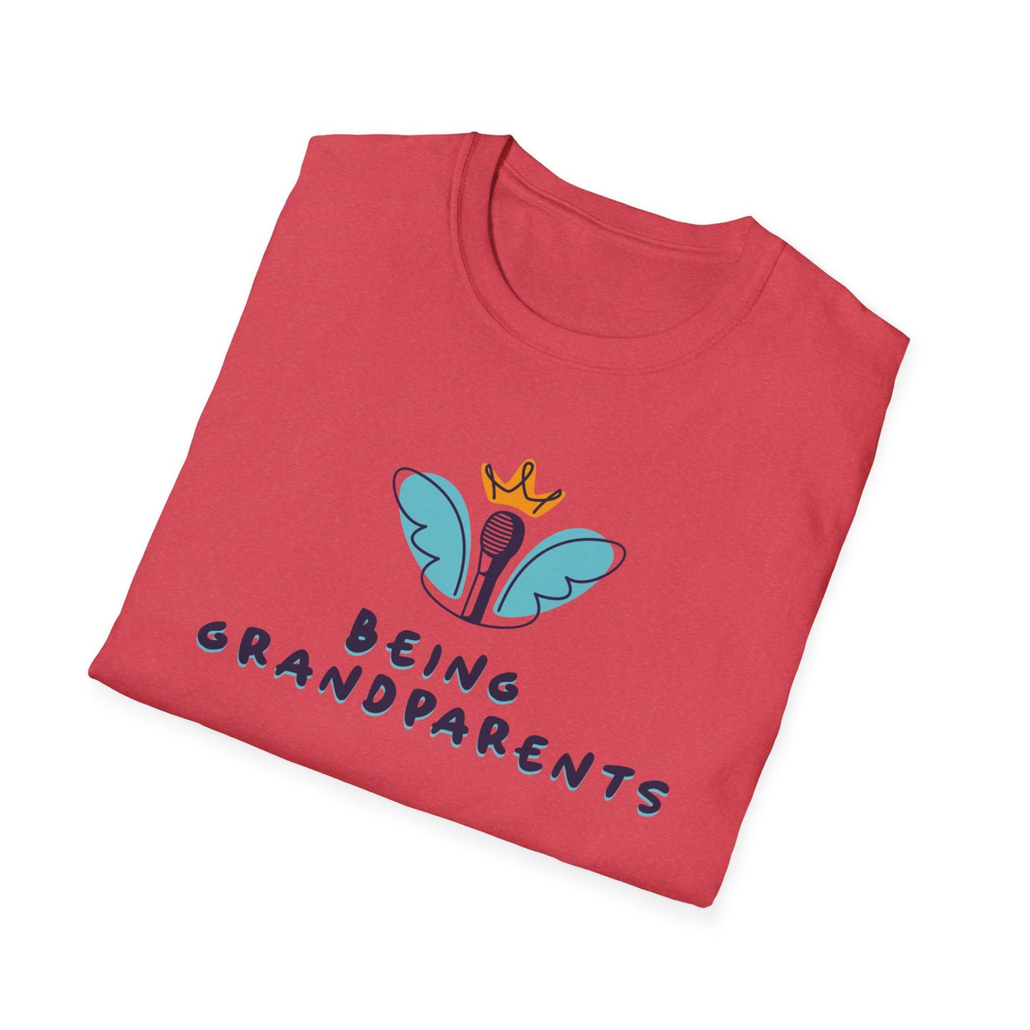 Being Grandparents Crew Shirt Unisex Softstyle T-Shirt