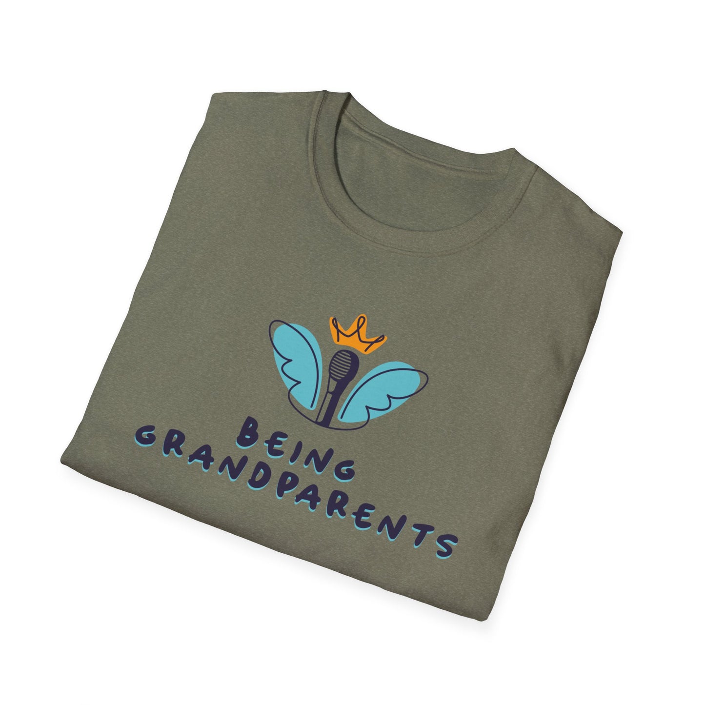 Being Grandparents Crew Shirt Unisex Softstyle T-Shirt